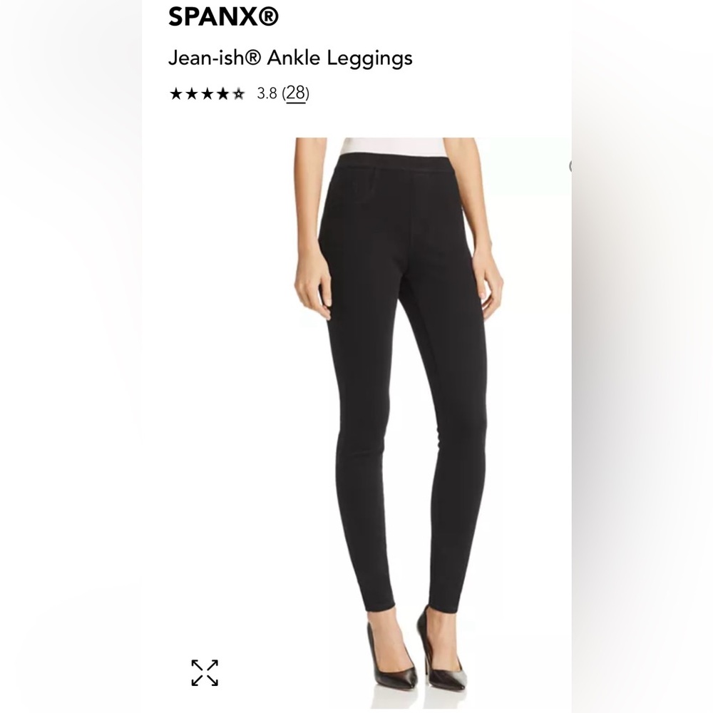 NWT Spanx Ankle Jean-ish Black legging